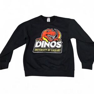 UoC University of Calgary Dinos Crewneck Graphic Sweatshirt